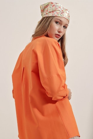 Camisa oversize - Laranja