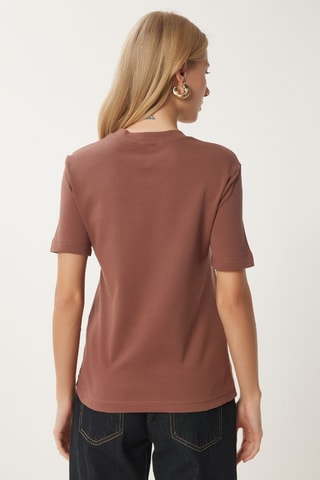 T-shirt - Castanho