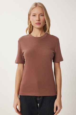T-shirt - Castanho