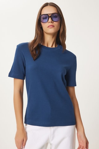 T-shirt - Azul-marinho