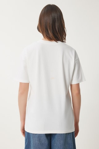 T-shirt oversize - Cru