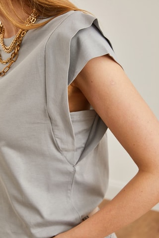T-shirt - Gris clair