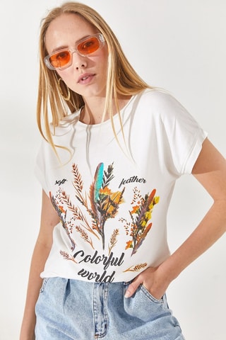 T-shirt - Ecru