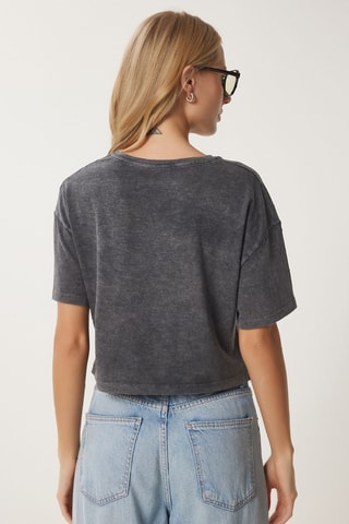 T-shirt - Anthracite chiné