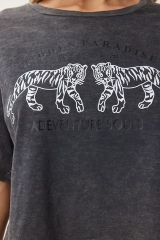 T-shirt - Anthracite chiné