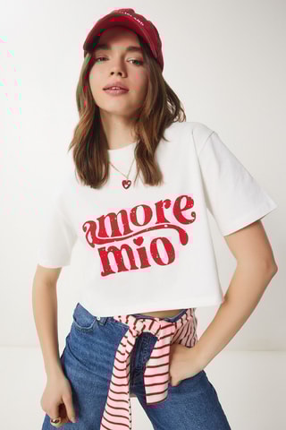 T-shirt - Ecru