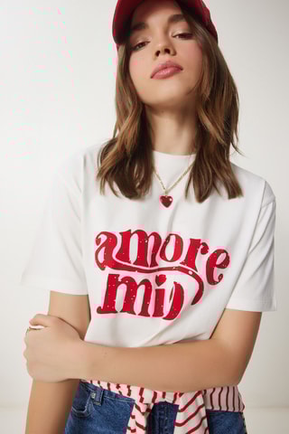 T-shirt - Ecru