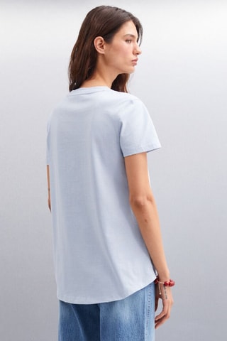 T-shirt - Bleu clair
