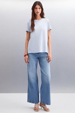 T-shirt - Bleu clair