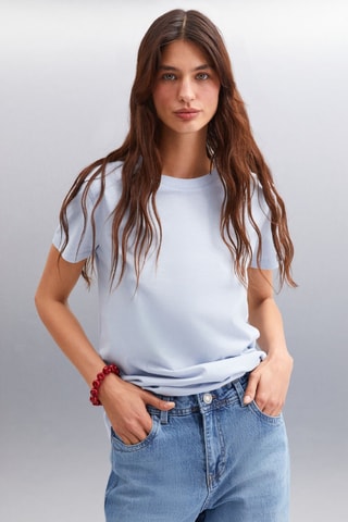 T-shirt - Bleu clair