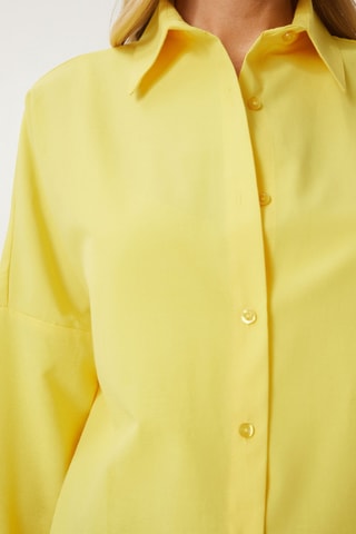 Camisa oversize - Amarelo