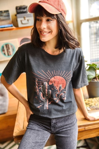 T-shirt - Anthracite