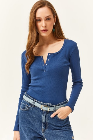 Top - Indigo