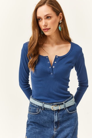 Top - Indigo