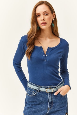 Top - Indigo