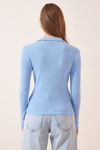 Top - Bleu clair