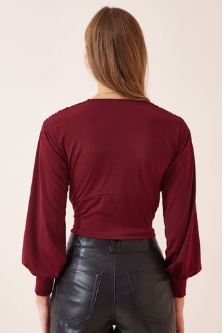 Crop top - Bordeaux