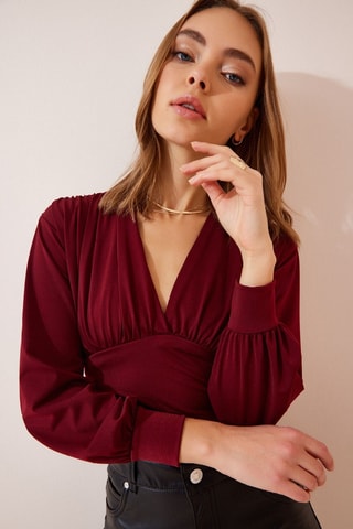 Crop top - Bordeaux
