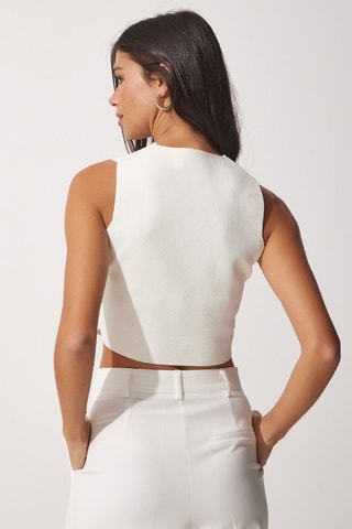 Gilet de costume - Blanc