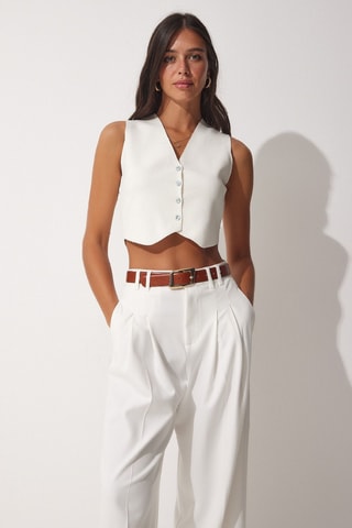 Gilet de costume - Blanc