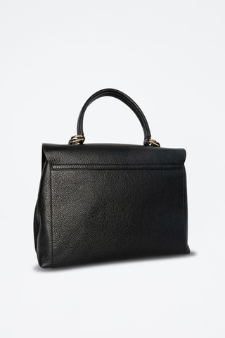 Mala em couro Nix  - Preto
