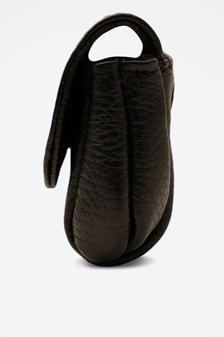 Porta-moedas em couro Friend - Preto