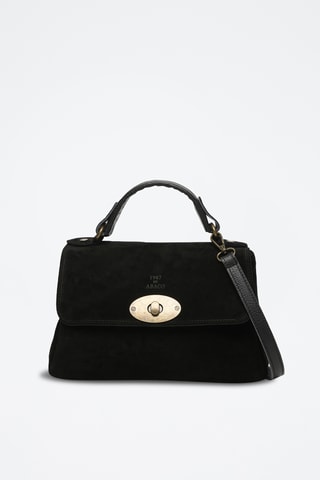 Mala em nobuck Mick - Preto