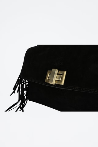 Mala em nobuck Neva  - Preto
