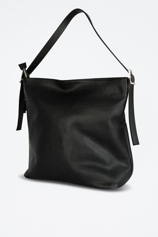 Mala de ombro em couro Roxy  - Preto