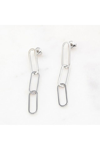 Boucles d'oreilles - Argenté