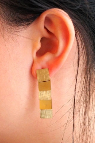 Boucles d'oreilles - Doré