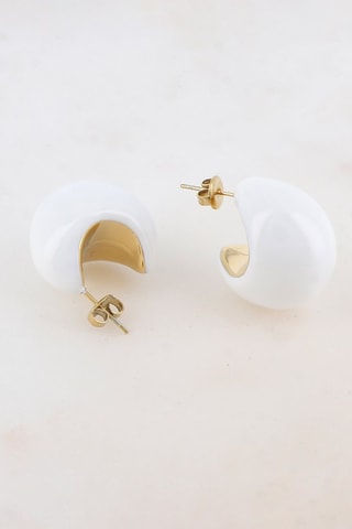 Boucles d’oreilles - Blanc