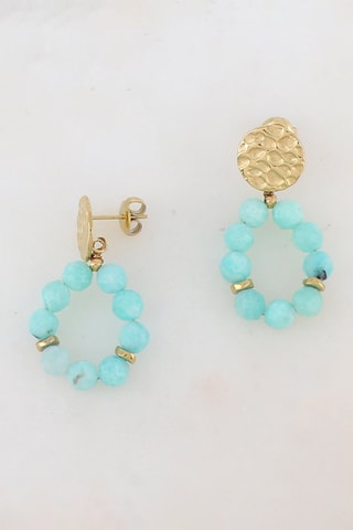 Boucles d’oreilles - Amazonites