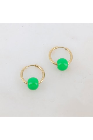 Créoles - Doré et vert