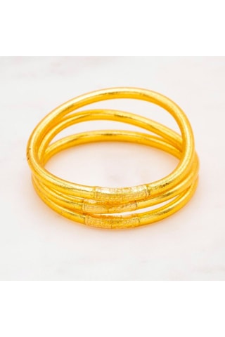 3 joncs bouddhistes - Doré - 5,7 cm