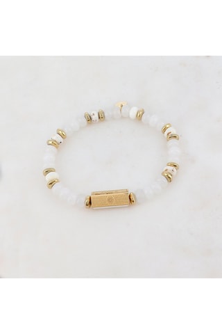 Bracelet - Céramique, agates et howlites
