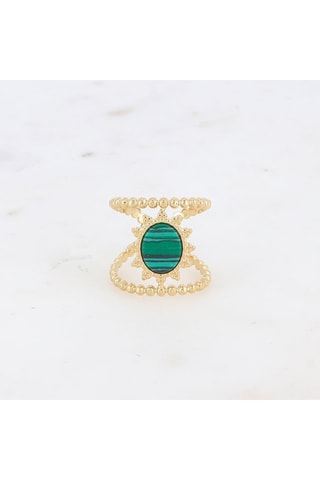 Bague - Malachite