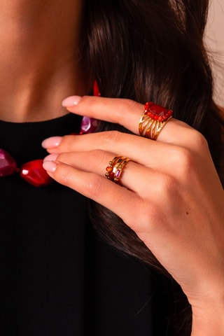 Bague - Cornalines