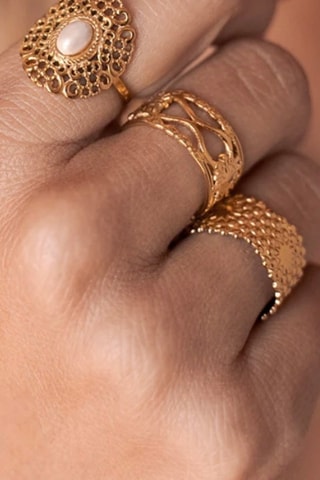 Bague - 
Doré