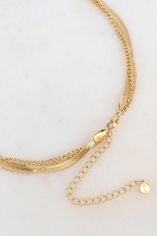 Collier multirangs - Amazonite