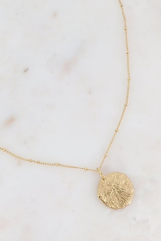 Collier Vierge - Doré