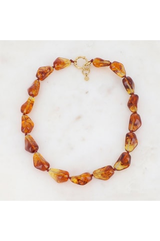 Collier - Marron