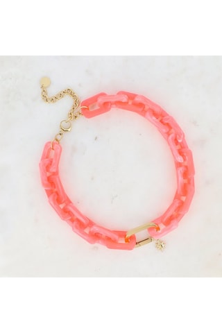 Collier - Rose et doré
