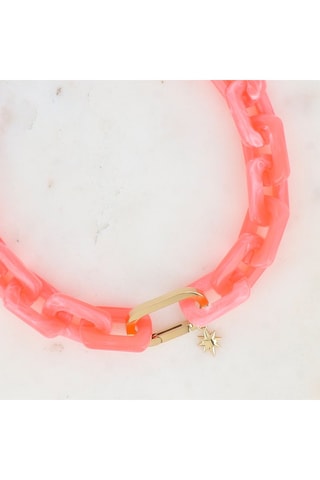 Collier - Rose et doré