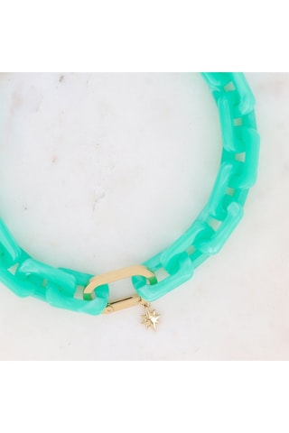 Collier - Turquoise et doré