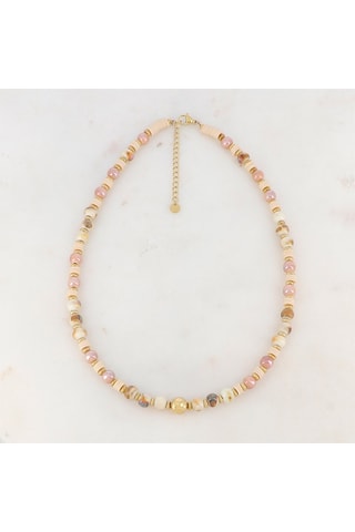 Collier - 
Rose