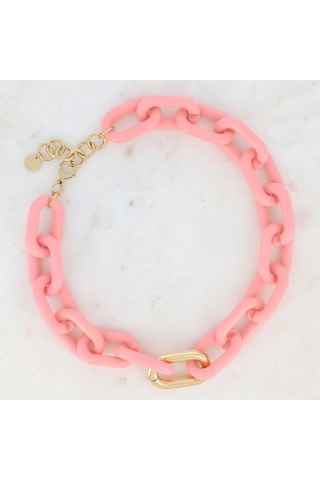 Collier - Rose et doré