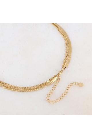Collier multirangs - œil-de-taureau
