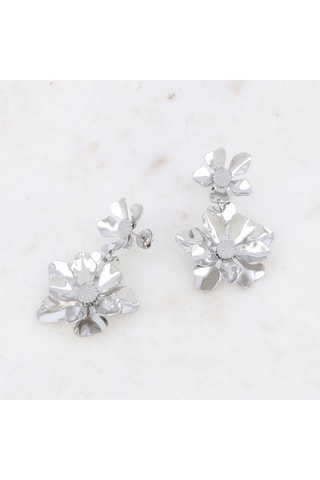 Boucles d'oreilles - Argenté