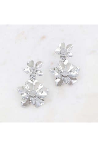 Boucles d'oreilles - Argenté